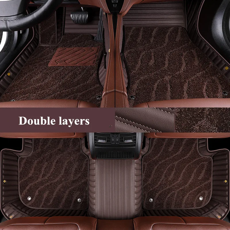 Ковры самого высокого качества! Специальные автомобильные коврики на заказ для BMW M5 F90 2023-2017, прочные водонепроницаемые двухслойные ковры, бесплатная доставка0