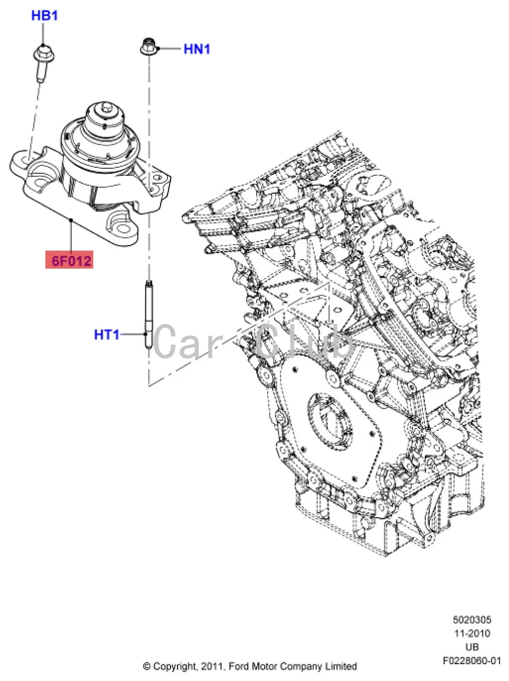 Двигатель Комплект Крепления Коробки передач Крепление Двигателя GB5Z6038A для Ford Explorer 3.5L 3.7L 2011 2012 2013 2014 2015 2016 2017-20191
