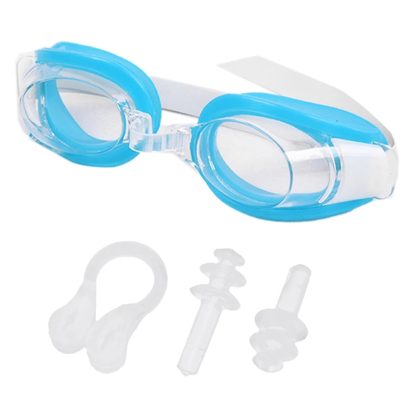 Набор водонепроницаемых противотуманных очков для плавания с защитой от ультрафиолета Широкий1