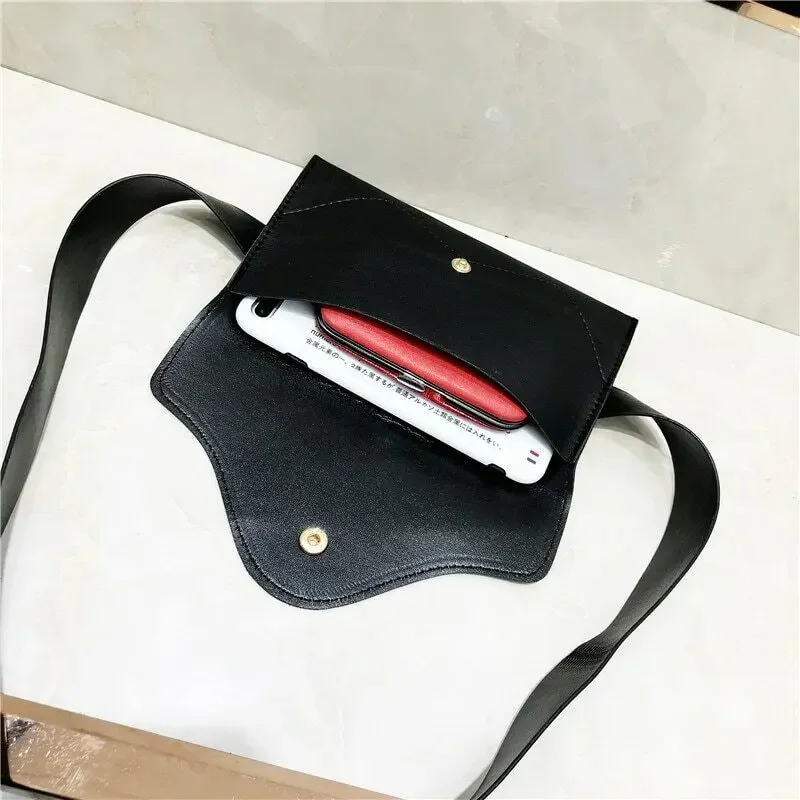 Однотонная сумка из искусственной кожи, женская поясная сумка, модный кошелек, подарки, поясная сумка3