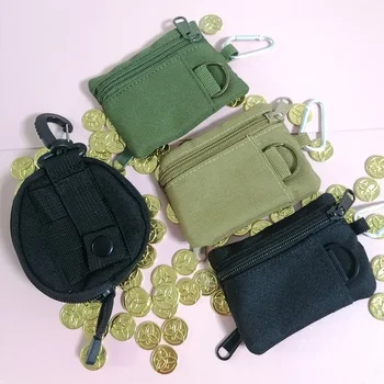 Спортивный кошелек для монет на открытом воздухе, охотничья сумка, тактический кошелек, сумка EDC Molle, сумка на молнии, Многофункциональная сумка, портативный чехол для ключей и карточек