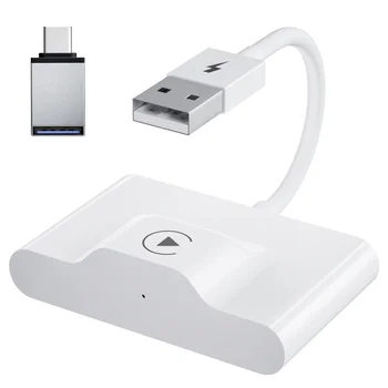 Беспроводной адаптер CarPlay, подключенный к беспроводному ключу Carplay для Apple iPhone Обновление Wi-Fi Онлайн Беспроводной адаптер CarPlay B