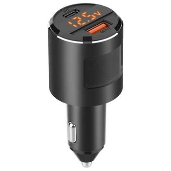 НОВИНКА-Автомобильное зарядное устройство 18 Вт 65 Вт USB Автомобильное зарядное устройство PD Type Flush Fit Автомобильный адаптер для Iphone XR / Xs / Max / X/8/7/ Plus