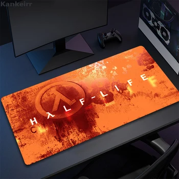 Gamer H-Half-Life Большой Игровой Коврик Для Мыши Компьютерный аксессуар PC Mousemat Украсит спальню Коврик для Мыши Коврик для клавиатуры Коврик для рабочего стола