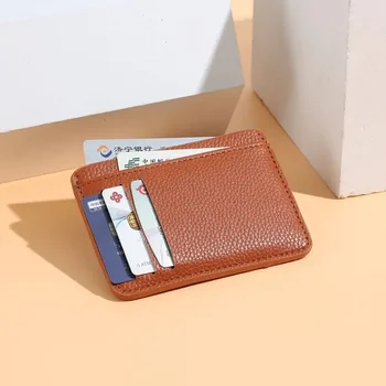 Модный Корейский мужской зажим для карт, женская сумка для карт, кошелек, подарочная компания, маленькая портативная сумка для карт