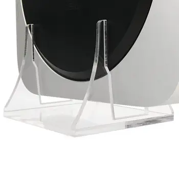 Акриловая настольная подставка для маршрутизатора TV Box для Apple 2010-2020 Прозрачная Настольная подставка для настольного кронштейна для хранения