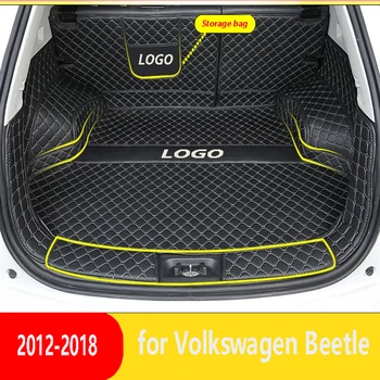 Изготовленный на заказ коврик для багажника с высокой стороны для Volkswagen Beetle 2012 2013 2014 2015 2016 2017 2018 ковер для грузового лайнера аксессуары для интерьера