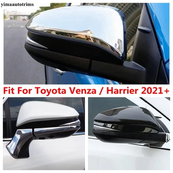 Накладка На Накладку Зеркала Заднего Вида Для Toyota Venza/Harrier 2021 -2023 Внешний Комплект Аксессуаров Из Нержавеющей Стали/ABS
