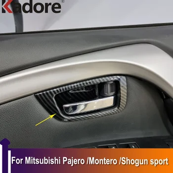 Для Mitsubishi Pajero sport/Montero sport/Shogun sport 2019 2020-2024 Накладки На Межкомнатные Дверные Ручки Аксессуары Для Укладки автомобилей